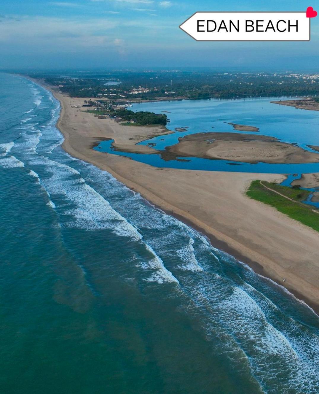 Serenity Sands Beach Resort بونديتْشيري المظهر الخارجي الصورة